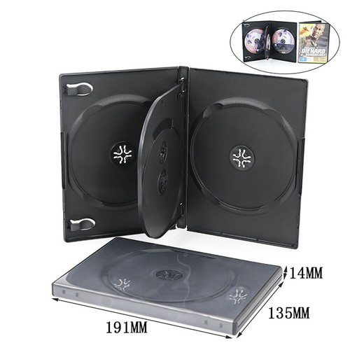 Custodia porta dvd 14mm - 1x,