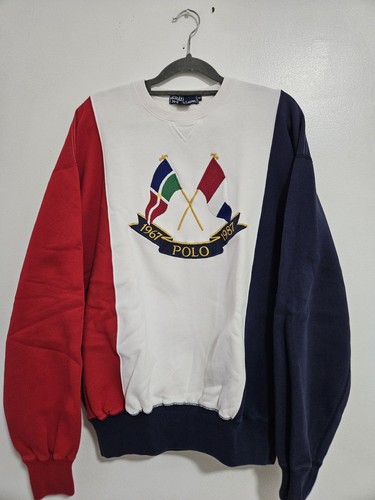 Felpa vintage polo ralph - vintage,