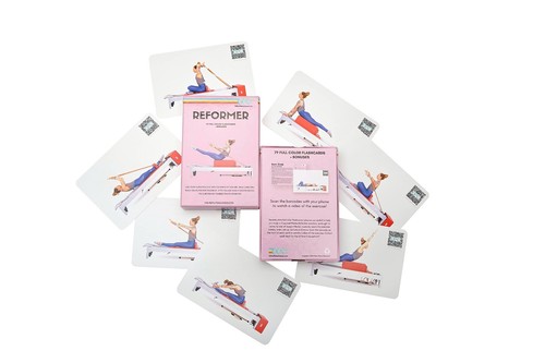 Pilates reformer deck with - pilates,
