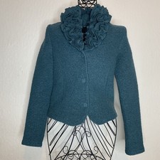 Lana Green Felted Wool Blend