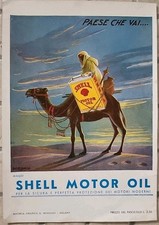 PUBBLICITÀ SHELL MOTOR OIL - SORGIANI
