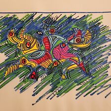 Acquaforte serigrafia "Composizione" - Umberto Mastroianni 88/100 Etrusculudens