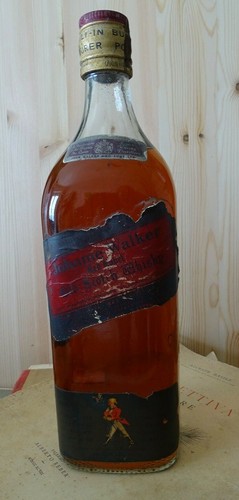 Johnnie walker red label old - red, label-old