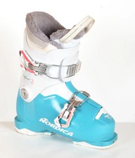 Nordica SPEEDMACHINE J2 Ragazza White / Blu - Scarpe Da Sci Usate Junior