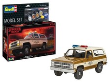 Revell Stranger Things Jim Hopper Chevy Blazer K5 67724 kit modellino auto 1:25