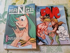 BONE N. 4 MACCHIA NERA 1996 + Manga 16 Zine Outlanders Granata 1992