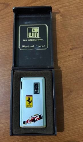 Accendino ferrari win vintage - win,