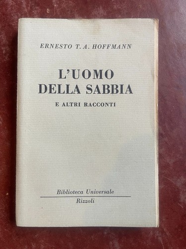 Hoffmann uomo della sabbia - sabbia, e