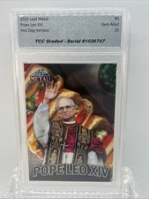 2025 Leaf Metal Pope Leo XIV