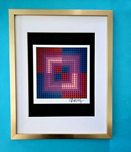 Stampa victor vasarely - stampa, del