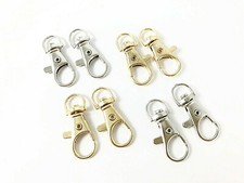 4 MOSCHETTONI CON PASSACINGHIA PER RIFINITURE CINTE BORSE E ACCESSORI 3,5 cm.