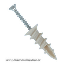 Tassello turbogesso in nylon