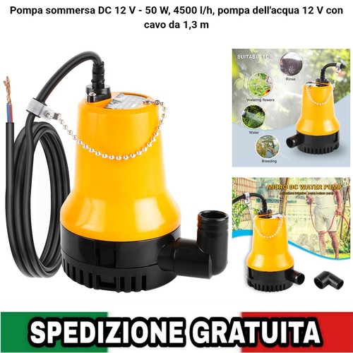 Pompa sommersa 12v - pompa, 50w