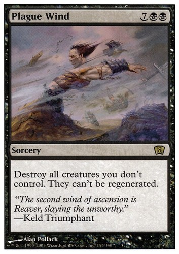 Mtg plague wind poor - wind,