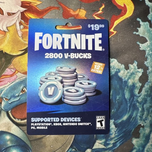 Carta regalo fortnite 2800 - fortnite, v