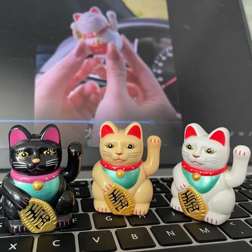 Gatto portafortuna ornamento - portafortuna,