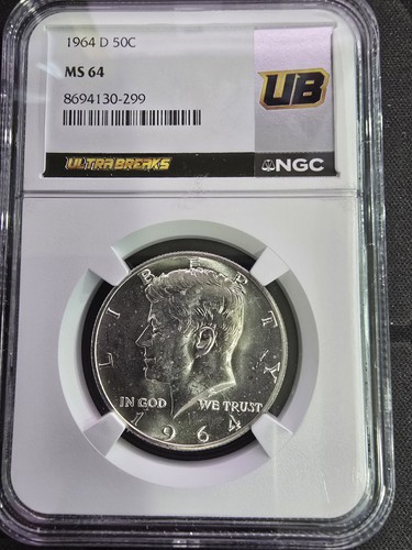 Mezzo dollaro argento - , kennedy