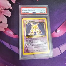 Alakazam Holo PSA 6 Graded Set