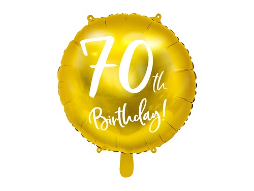Palloncino foil mylar anni - 70,