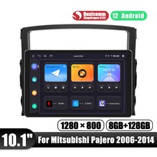 Per Mitsubishi PAJERO/Shogun 4 2006-2014 8+128 GB 10,1 pollici unità principale plug & play
