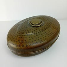 Borsa acqua calda scaldaletto in ottone da collezione ed esposizione