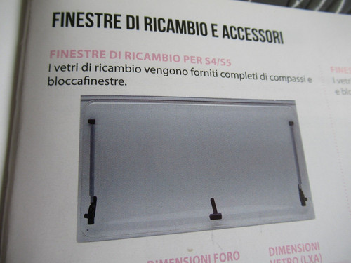 Finestra ricambio caravan - finestra,