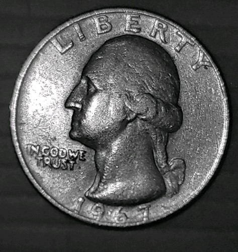 1967 mint mark washington - 1967,