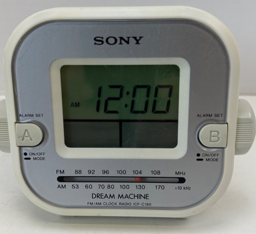 Sony dream machine icf c180 - dream, icf-c180