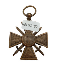 W23/11/25 (REF31187) Medaglia croce di guerra 1914 1918 ww1 medaglia francese