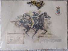 CALENDARIO DEI CAVALLEGGERI 1934 -ILLUSTRATORE CENNI