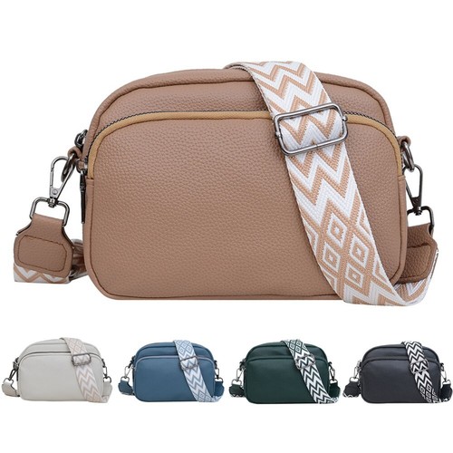 Crossbody bag donna pelle