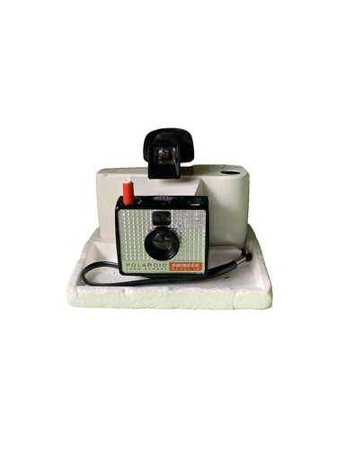 Vintage polaroid fotocamera - polaroid,
