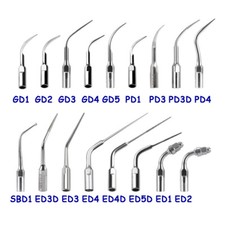 18 punte per ridimensionamento dentale tipo ultrasuoni Endo Perio Fit turbina DTE SATELEC