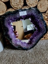 Amethyst Geode Mirror 3.7kg