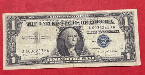 Banconota dollaro 1957 - dollaro, a
