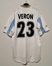 Maglia SS LAZIO Centenario 1999-2000 Vintage Puma Originale VERON Away Official 