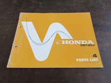 Honda CB125J 1977 OEM Parts list catalogue catalogo ricambi catalogo