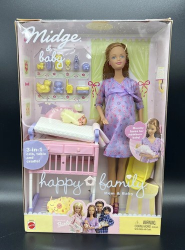 Barbie happy family - barbie, incinta