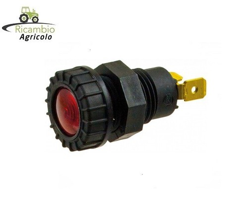 Spia cruscotto colore rosso - colore,