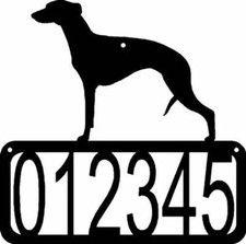 Insegna indirizzo casa - insegna, cane
