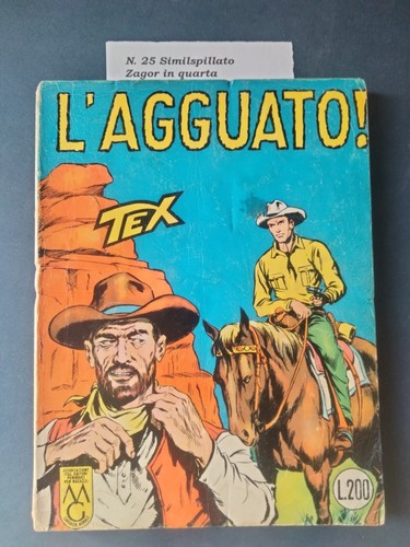 Tex agguato simil - n.25,