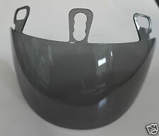 Visiera Casco 3 bottoni universale da montare con frontino 3 bottoni fissa FUME