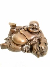 Statua in bronzo Buddha che