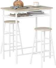 Set Bancone Bar Con 2 Sgabelli