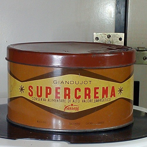 Rara latta vintage supercrema - latta,