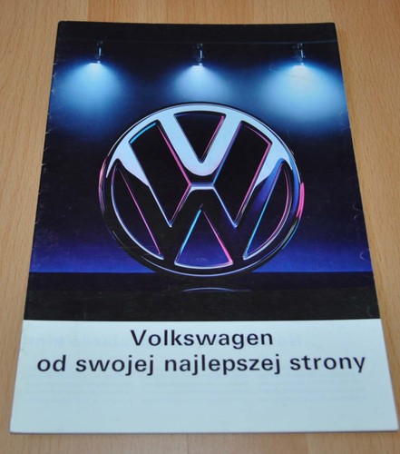 Brochure volkswagen model - brochure,