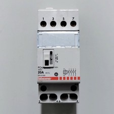 BTicino FC4A2/230 Contattore 4NO 20A 230V AC7a DIN – Usato Testato