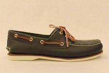 TIMBERLAND TBO74036 484 CLASSIC BOAT scarpa tipo barca uomo in pelle blu n. 42