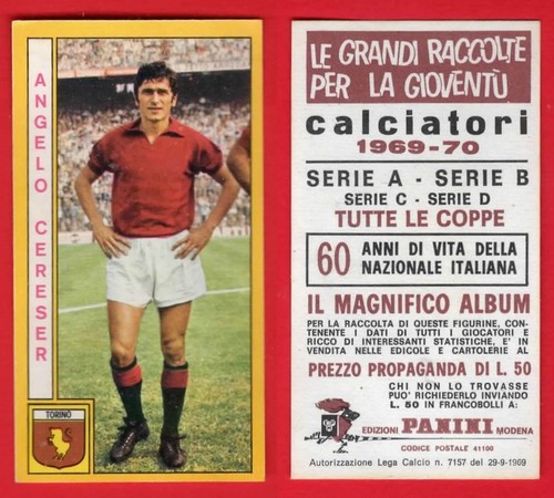 Figurina calciatori panini - figurina,