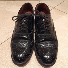 Scarpe donna francesine pelle nera numero 39